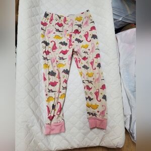 4t Pink Dino Pj Pant